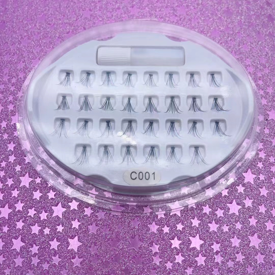 DIY Eyelash Extention Ribbons Segmented Individual Cluster Eyelash（Segmented eyelashes）