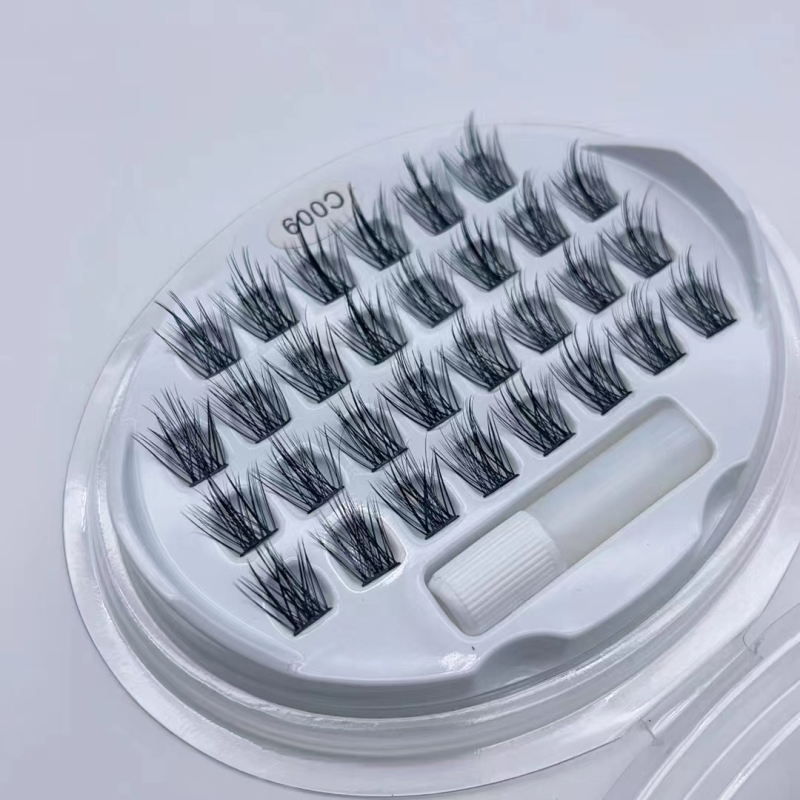 DIY Eyelash Extention Ribbons Segmented Individual Cluster Eyelash（Segmented eyelashes）