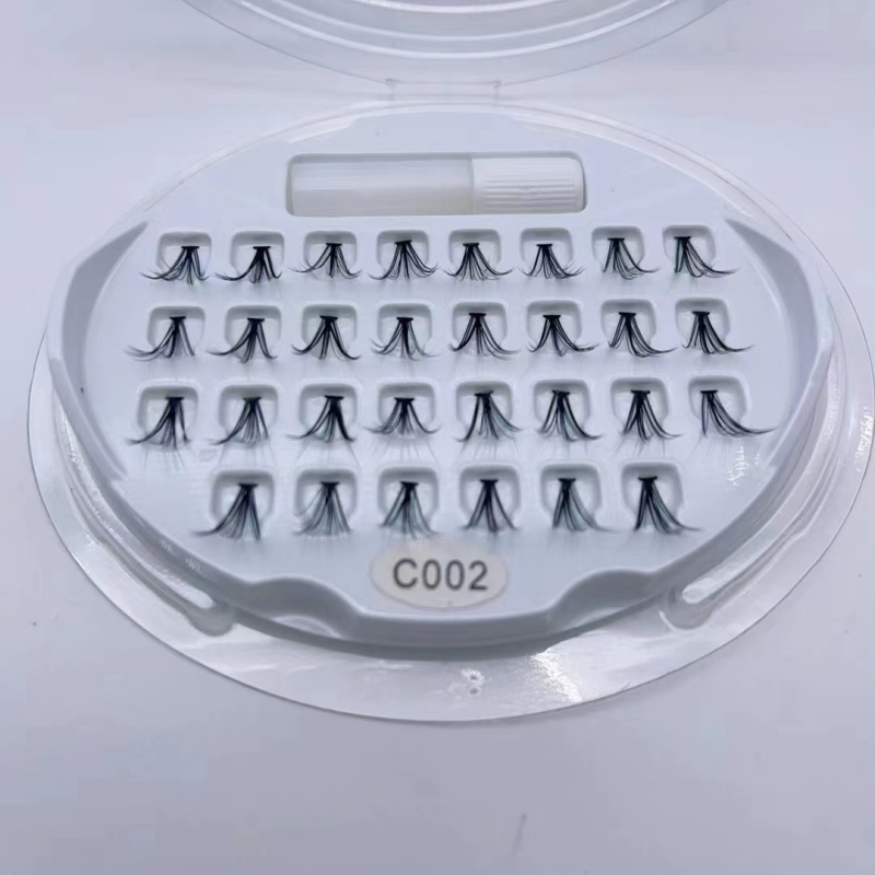 DIY Eyelash Extention Ribbons Segmented Individual Cluster Eyelash（Segmented eyelashes）