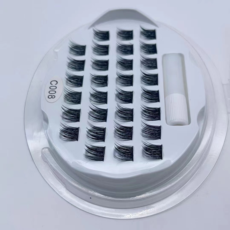 DIY Eyelash Extention Ribbons Segmented Individual Cluster Eyelash（Segmented eyelashes）