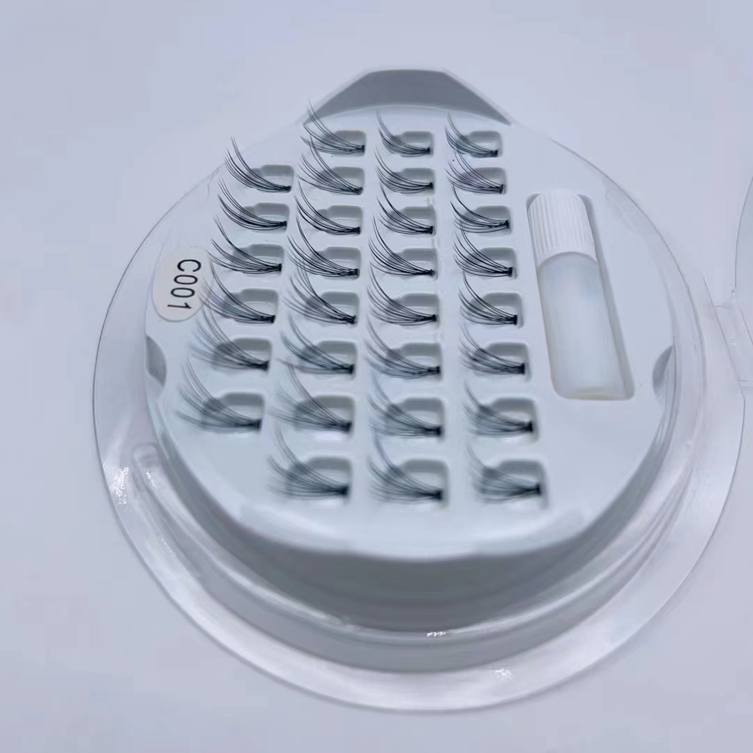 DIY Eyelash Extention Ribbons Segmented Individual Cluster Eyelash（Segmented eyelashes）