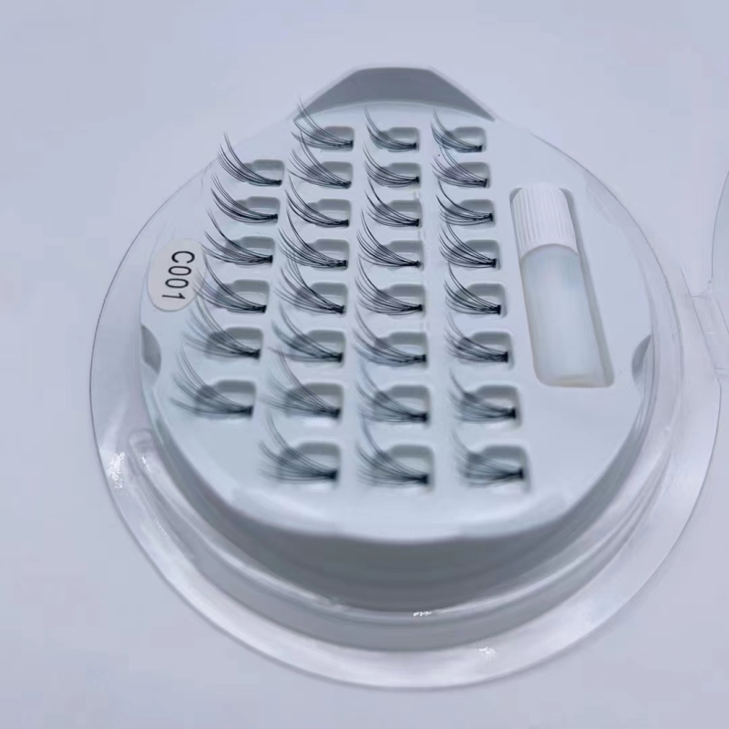 DIY Eyelash Extention Ribbons Segmented Individual Cluster Eyelash（Segmented eyelashes）