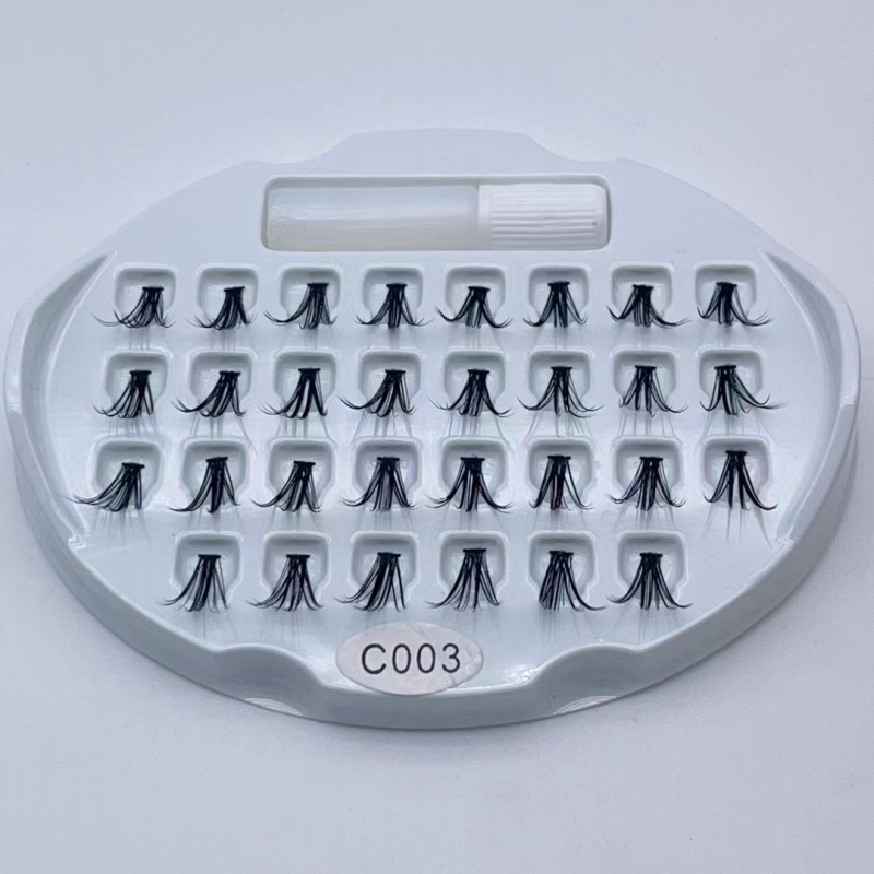 DIY Eyelash Extention Ribbons Segmented Individual Cluster Eyelash（Segmented eyelashes）