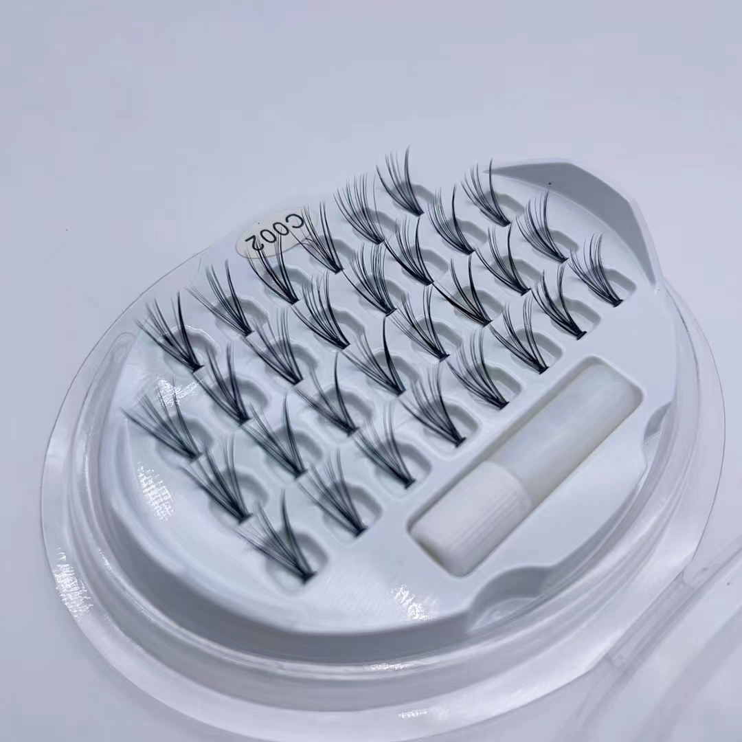 DIY Eyelash Extention Ribbons Segmented Individual Cluster Eyelash（Segmented eyelashes）