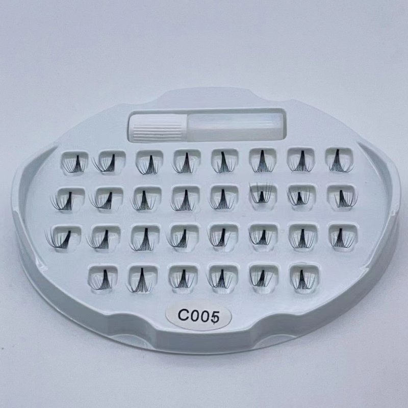 DIY Eyelash Extention Ribbons Segmented Individual Cluster Eyelash（Segmented eyelashes）