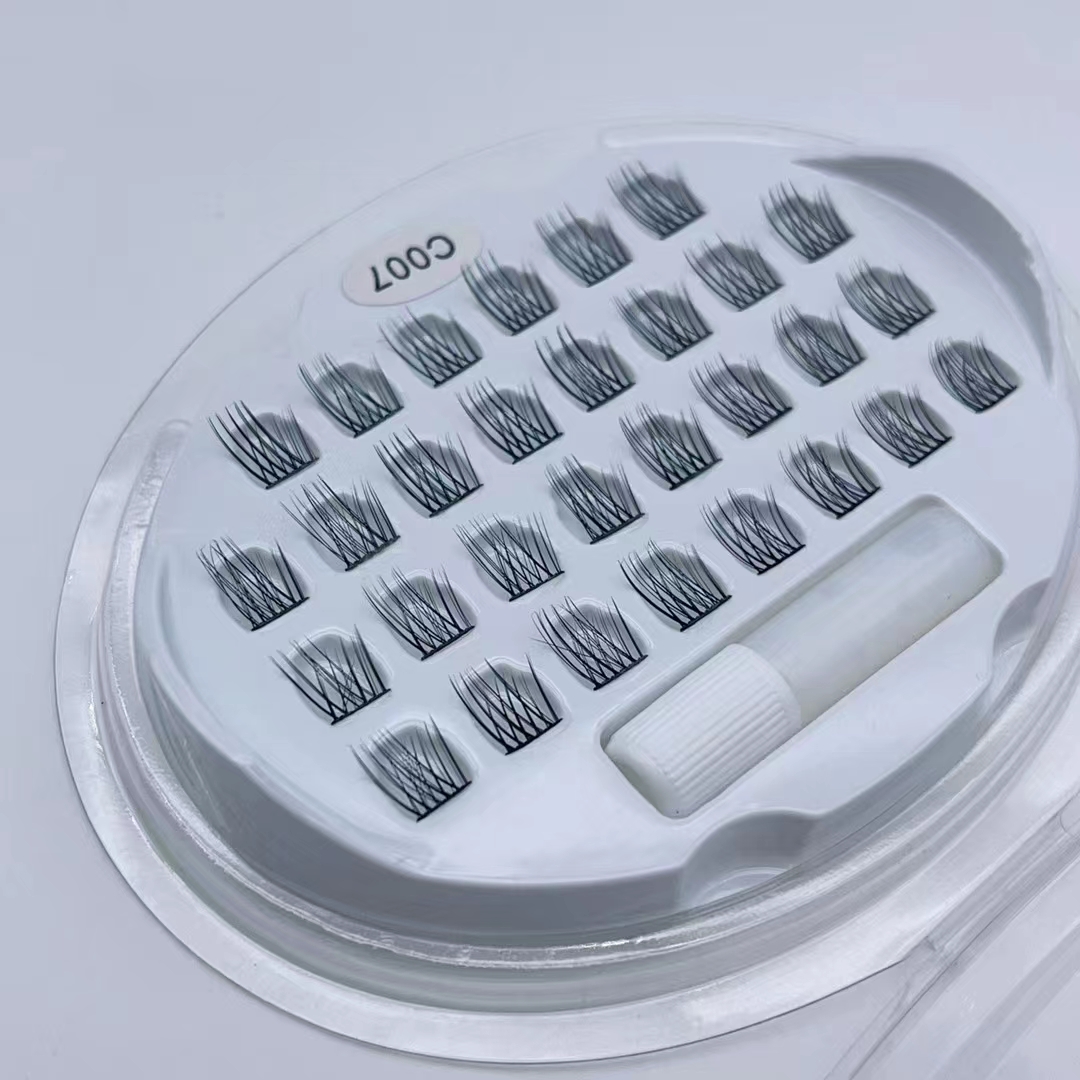 DIY Eyelash Extention Ribbons Segmented Individual Cluster Eyelash（Segmented eyelashes）