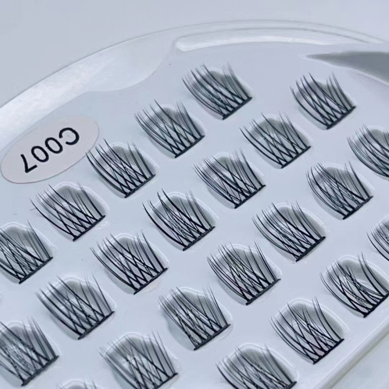 DIY Eyelash Extention Ribbons Segmented Individual Cluster Eyelash（Segmented eyelashes）