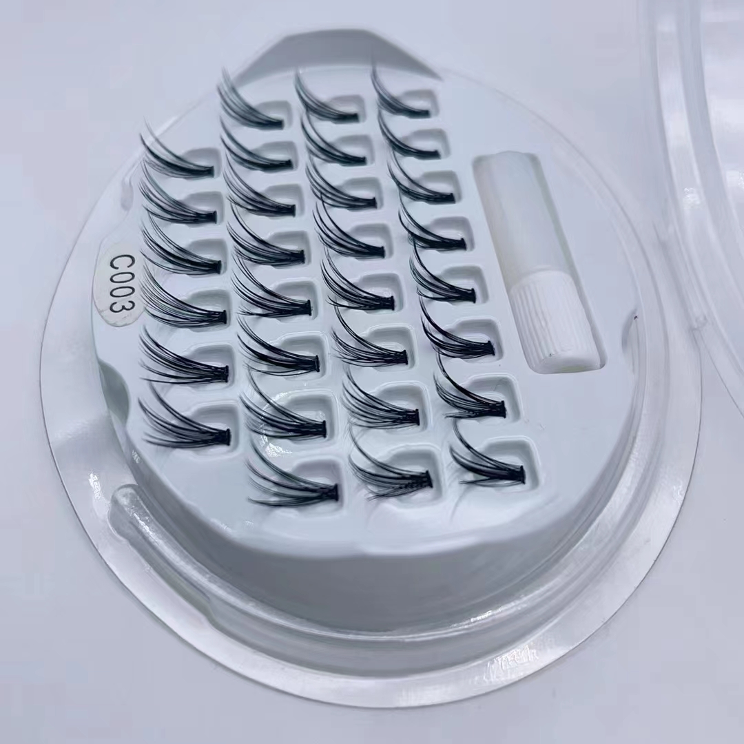 DIY Eyelash Extention Ribbons Segmented Individual Cluster Eyelash（Segmented eyelashes）