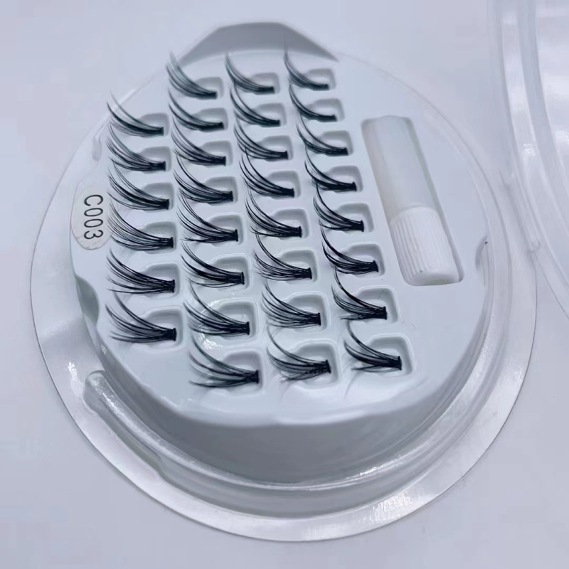 DIY Eyelash Extention Ribbons Segmented Individual Cluster Eyelash（Segmented eyelashes）