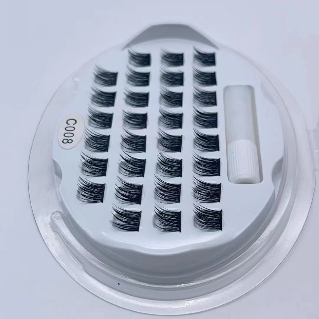 DIY Eyelash Extention Ribbons Segmented Individual Cluster Eyelash（Segmented eyelashes）