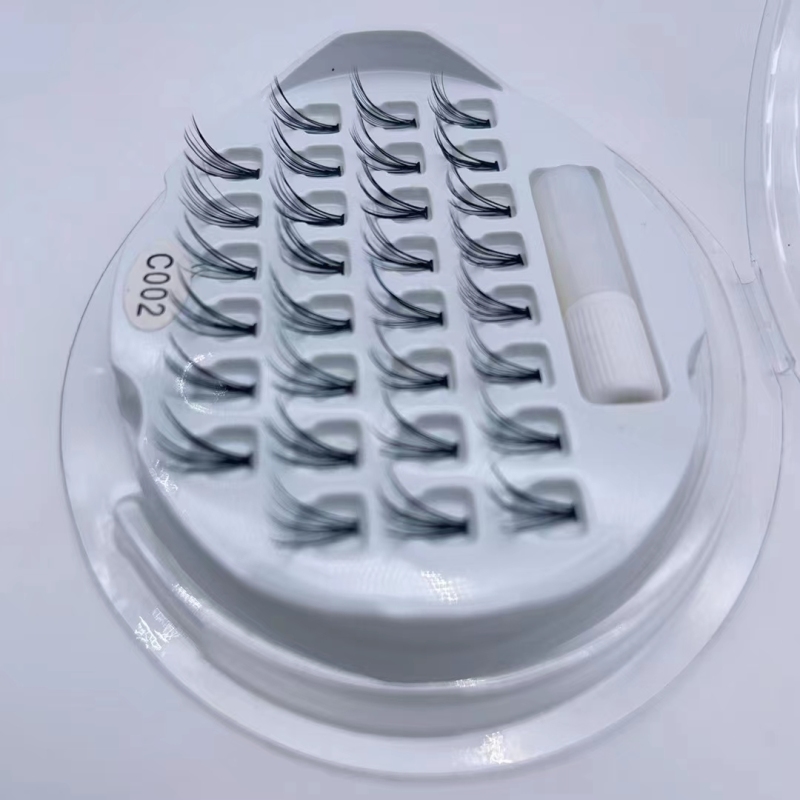 DIY Eyelash Extention Ribbons Segmented Individual Cluster Eyelash（Segmented eyelashes）