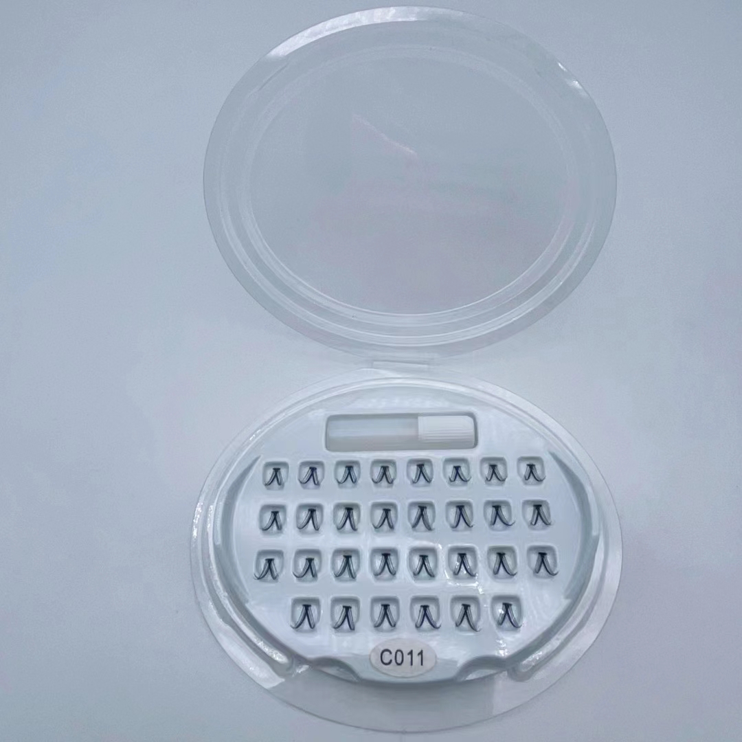 DIY Eyelash Extention Ribbons Segmented Individual Cluster Eyelash（Segmented eyelashes）