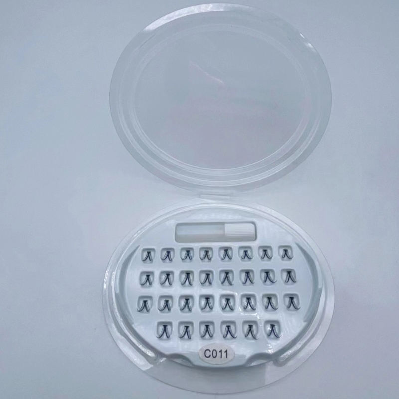 DIY Eyelash Extention Ribbons Segmented Individual Cluster Eyelash（Segmented eyelashes）