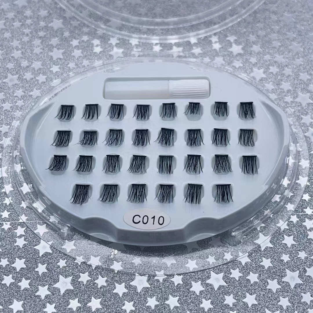 DIY Eyelash Extention Ribbons Segmented Individual Cluster Eyelash（Segmented eyelashes）