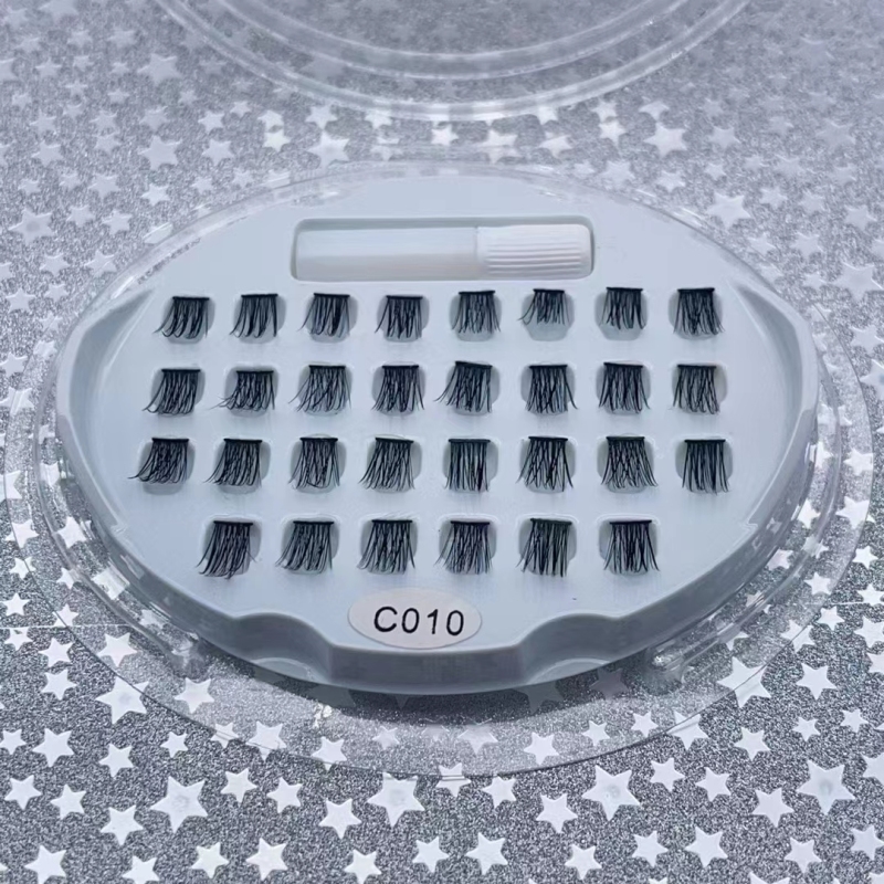 DIY Eyelash Extention Ribbons Segmented Individual Cluster Eyelash（Segmented eyelashes）