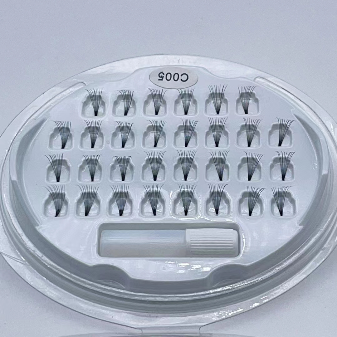 DIY Eyelash Extention Ribbons Segmented Individual Cluster Eyelash（Segmented eyelashes）