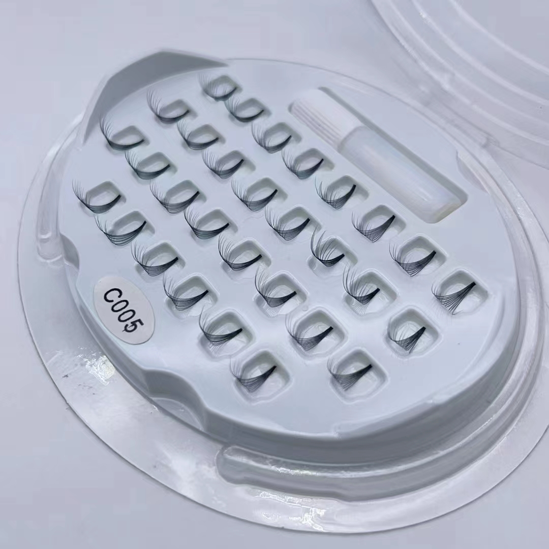 DIY Eyelash Extention Ribbons Segmented Individual Cluster Eyelash（Segmented eyelashes）