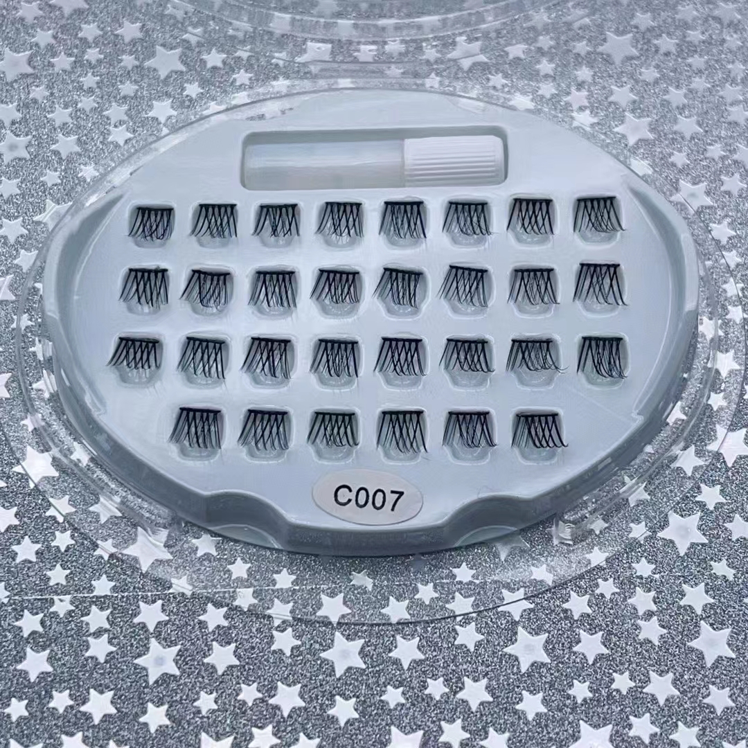 DIY Eyelash Extention Ribbons Segmented Individual Cluster Eyelash（Segmented eyelashes）