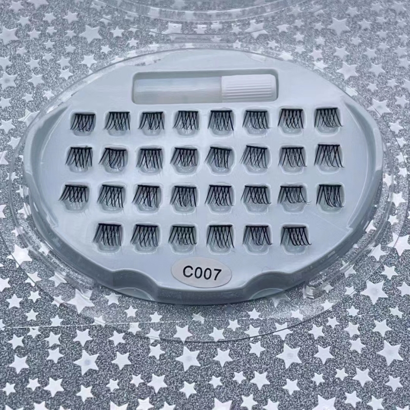 DIY Eyelash Extention Ribbons Segmented Individual Cluster Eyelash（Segmented eyelashes）