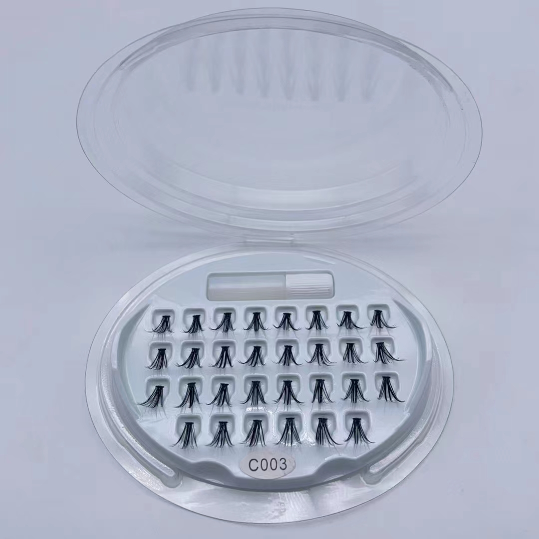 DIY Eyelash Extention Ribbons Segmented Individual Cluster Eyelash（Segmented eyelashes）
