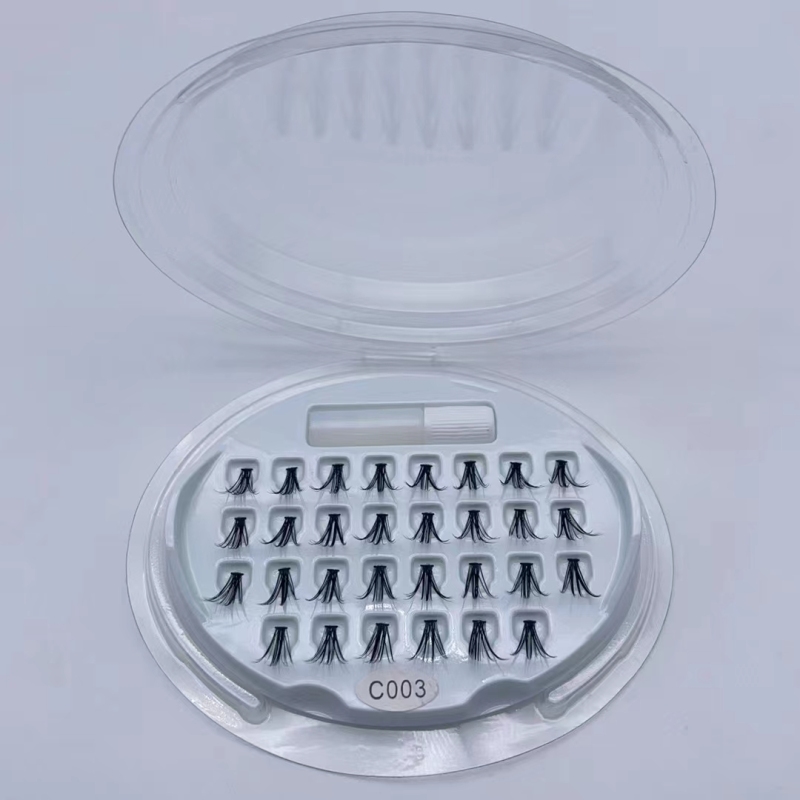 DIY Eyelash Extention Ribbons Segmented Individual Cluster Eyelash（Segmented eyelashes）