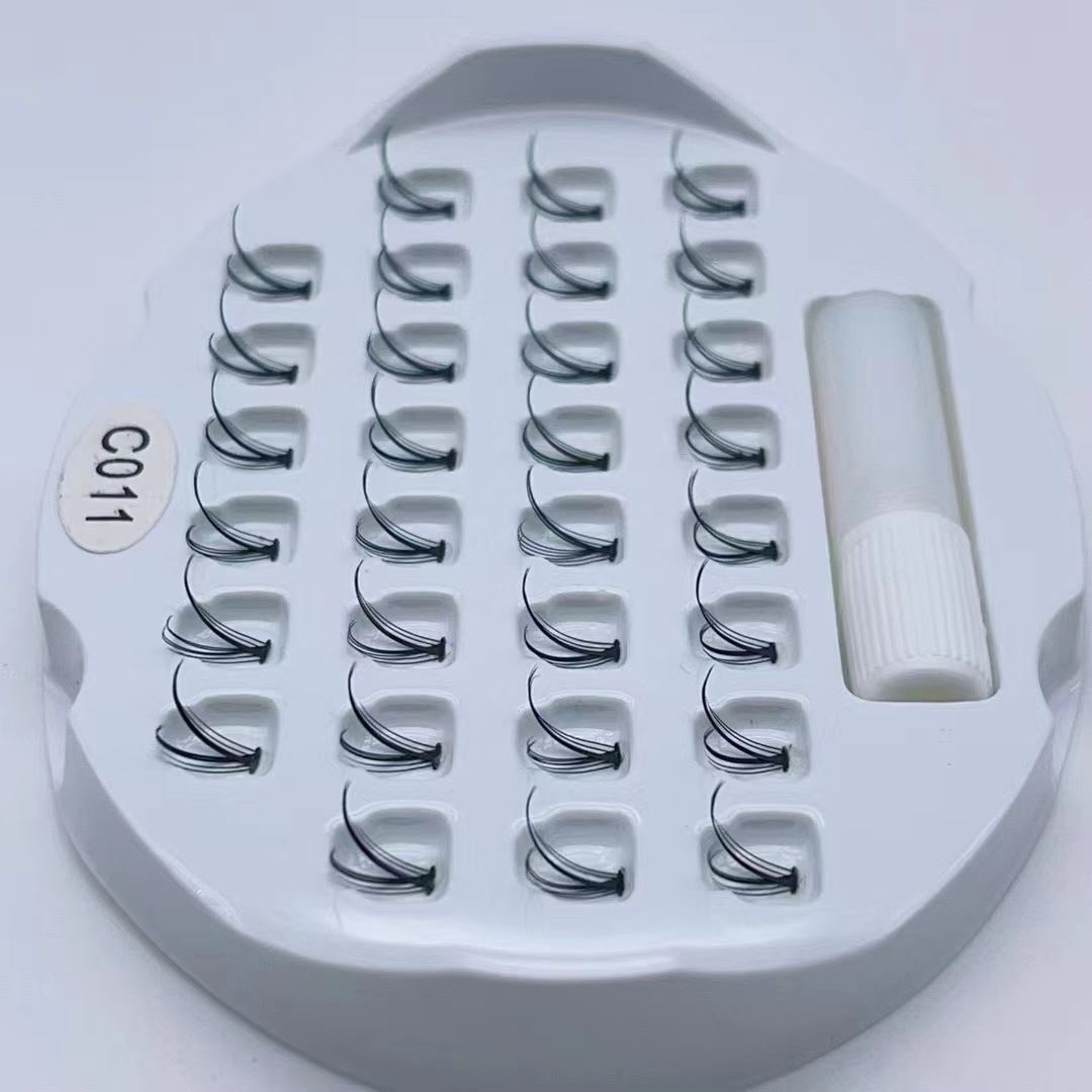 DIY Eyelash Extention Ribbons Segmented Individual Cluster Eyelash（Segmented eyelashes）