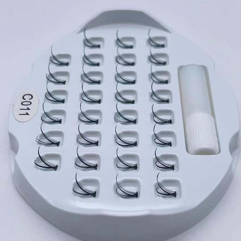 DIY Eyelash Extention Ribbons Segmented Individual Cluster Eyelash（Segmented eyelashes）