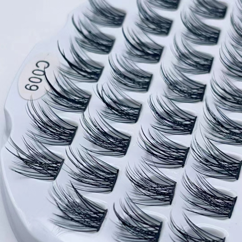 DIY Eyelash Extention Ribbons Segmented Individual Cluster Eyelash（Segmented eyelashes）