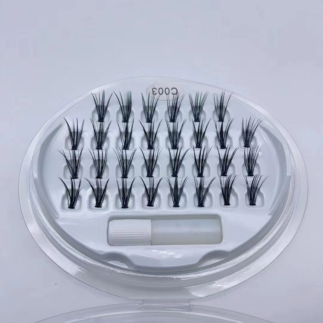 DIY Eyelash Extention Ribbons Segmented Individual Cluster Eyelash（Segmented eyelashes）