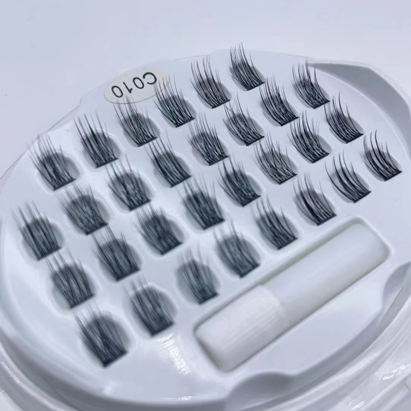 DIY Eyelash Extention Ribbons Segmented Individual Cluster Eyelash（Segmented eyelashes）