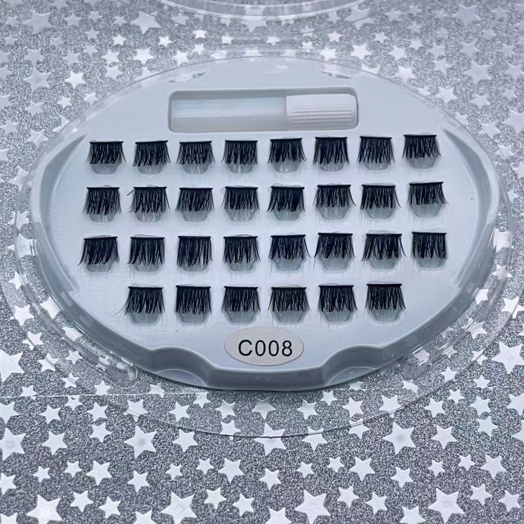 DIY Eyelash Extention Ribbons Segmented Individual Cluster Eyelash（Segmented eyelashes）