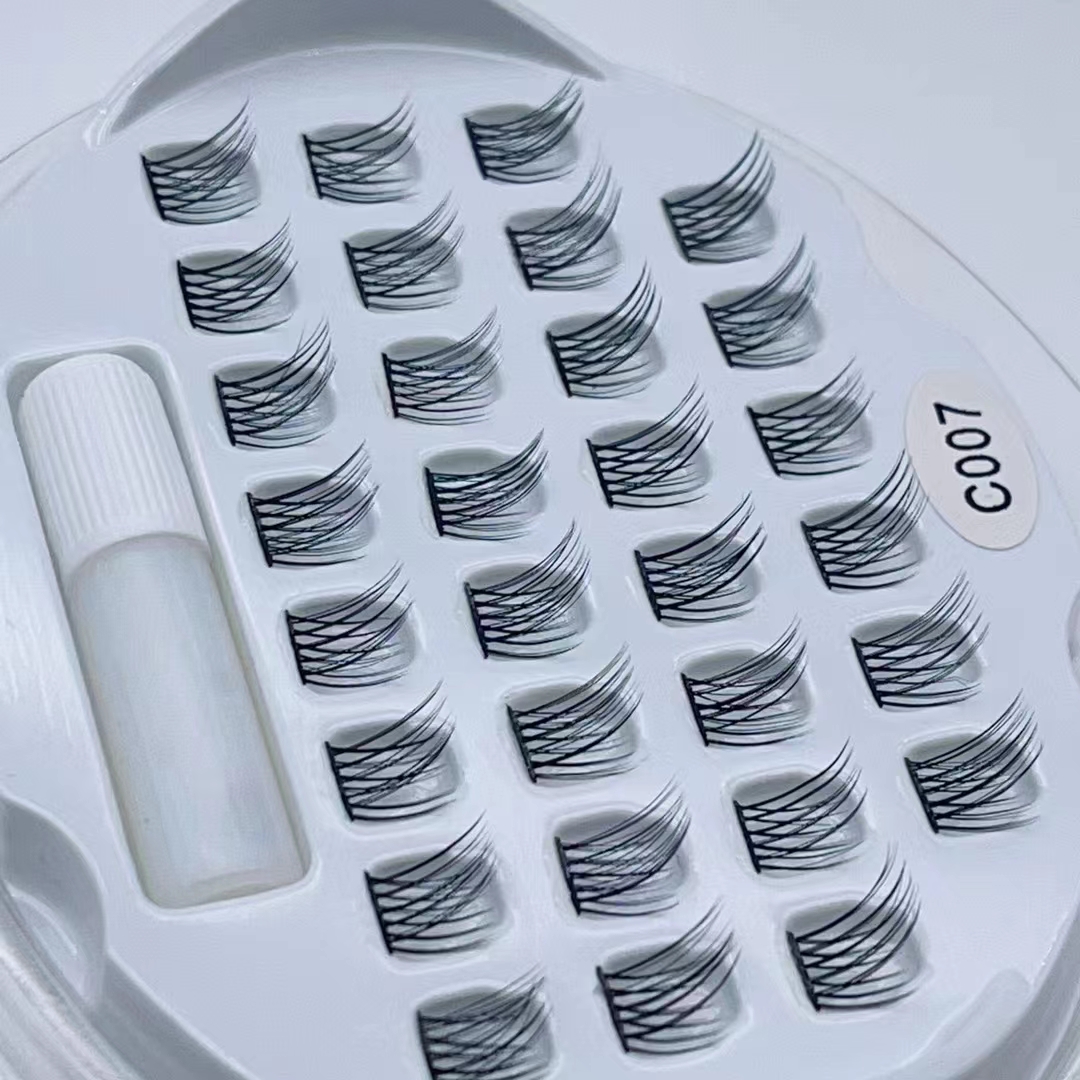 DIY Eyelash Extention Ribbons Segmented Individual Cluster Eyelash（Segmented eyelashes）