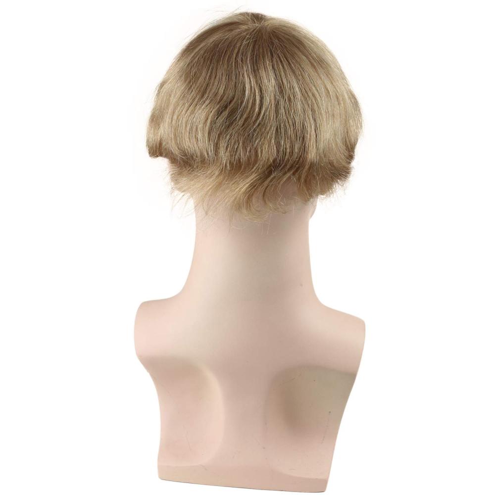 #4 Medium Brown Color 8X10inch Toupee For Women Best Swiss Lace With Soft Skin 100% Human Hair Soft Skin Hair Replacement For Men