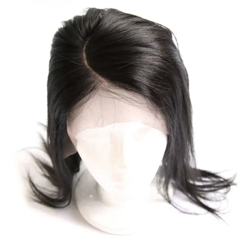 New Pre Parted C Part Lace Frontal Silky Straight 13x4 Ear to Ear Lace Frontal closure with baby hair