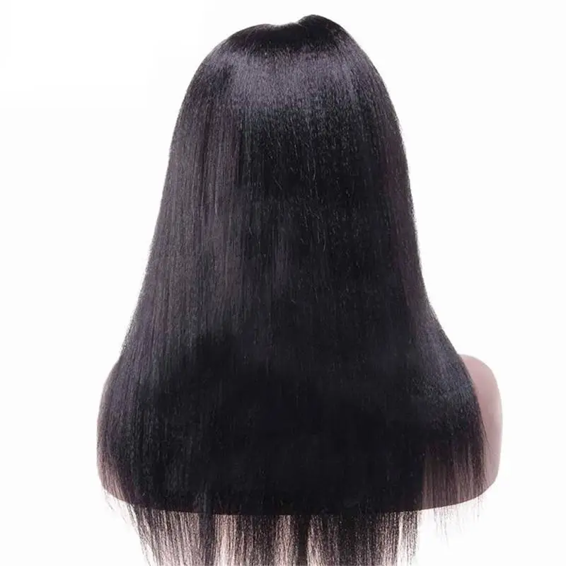 African American Versatile U Part Wigs Yaki Straight Peruvian Virgin Human Hair Youtube 8-24 in stock