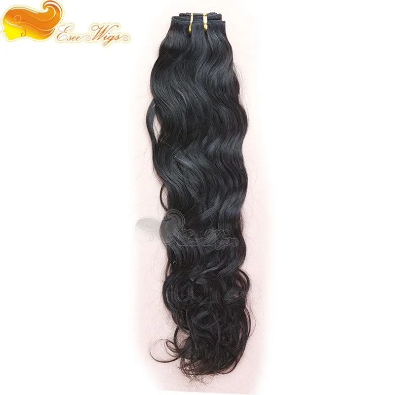 3Pcs Lot Grade 8A Wet And Wavy Virgin Brazilian Hair Natural Wave 3 Bundles Natural Hair Color