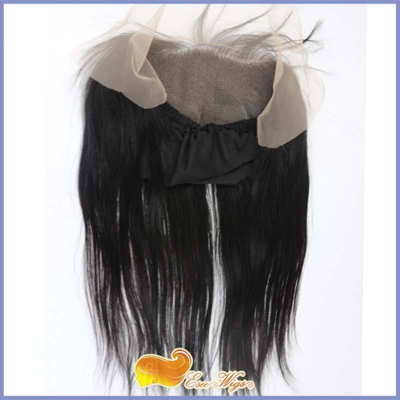 13x4 Straight Lace Frontal closure back With Stretch Cap For Making Wigs Virgin Brazilian Hair