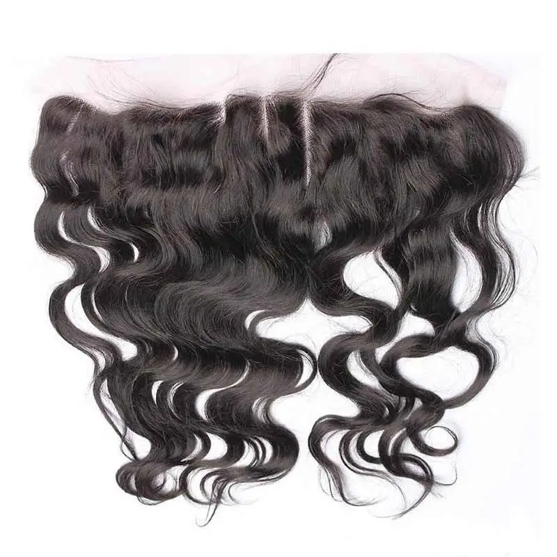 Brazilian Body Wave Human Hair 13x4 Lace Frontal Closure with Baby Hair