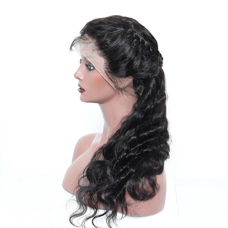 300% Lace Front human Hair Wigs Body Wave Wigs with Baby Hair Natural Hair Line