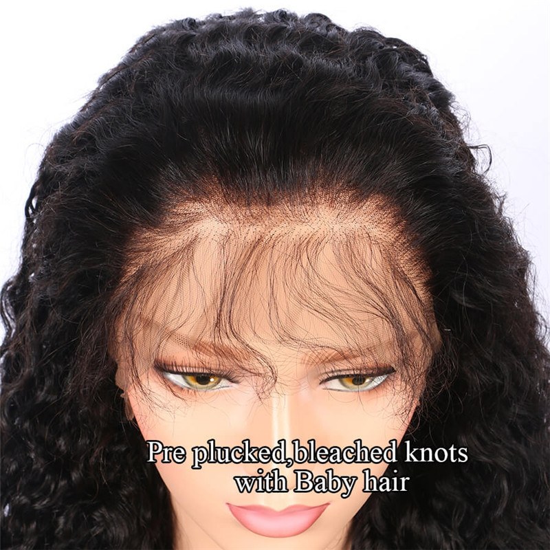 300% High Density Brazilian Human Hair Lace Front Wigs  Human Hair Wigs for Black Women