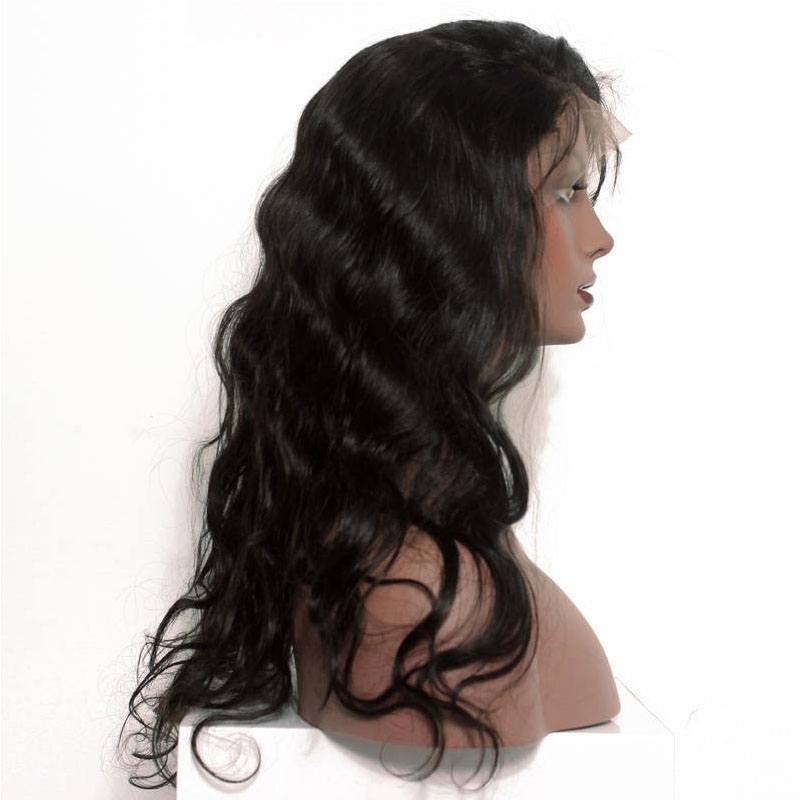 300% Density Wigs Body Wave Pre-Plucked  Human Hair Wigs Natural Hair Line with Baby Hair