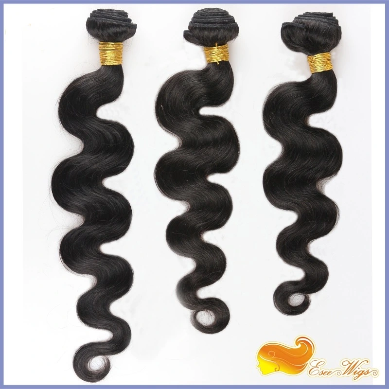 3pcs/lot 8A Unprocessed Peruvian Human Hair Body Wave Virgin Hair 3 Bundles Natural Color Hair Weaves