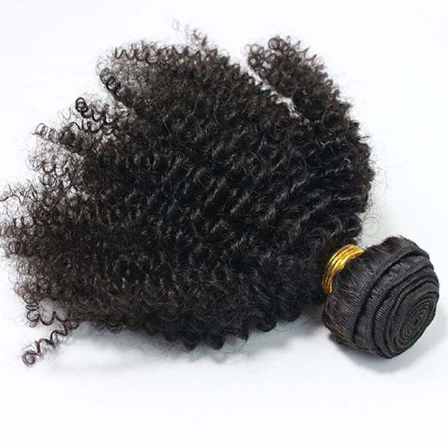 Afro Kinky Curly Brazilian Hair 1 Pcs Brazilian Hair Weave Bundles 8A Hair Products Curly Human Hair Extensions