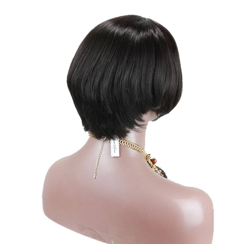 Side Part Bob Lace Front Wigs Beautiful Human Hair For Black Women Brazilian Human Hair