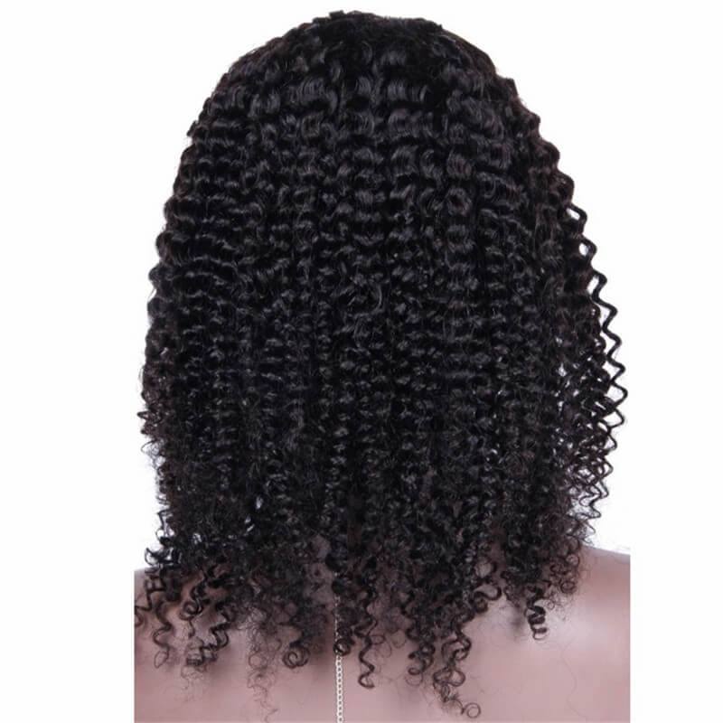 Kinky Curly Mongolian Virgin Human Hair U Part Wigs For Sale 8-24 in stock