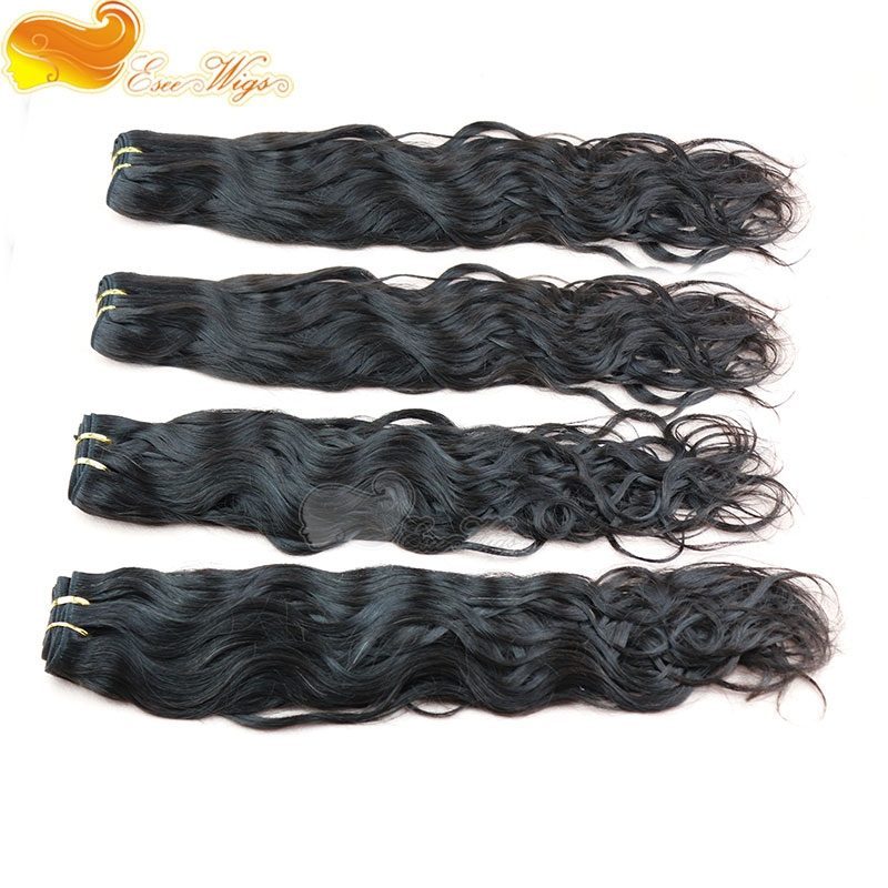 4Pcs Lot Grade 7A Peruvian Hair Bundles Natural Wave 4 Bundle Deals Peruvian Hair Bundles Natural Color