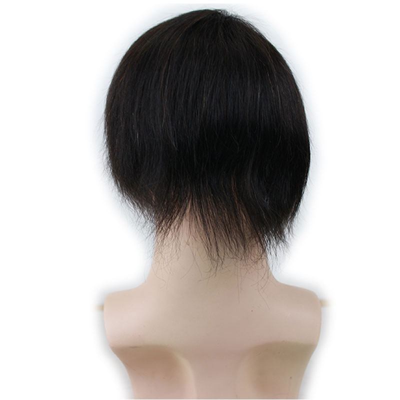 Toupee for Men Whole Thinner PU Base Not Deformed en Hairpiece