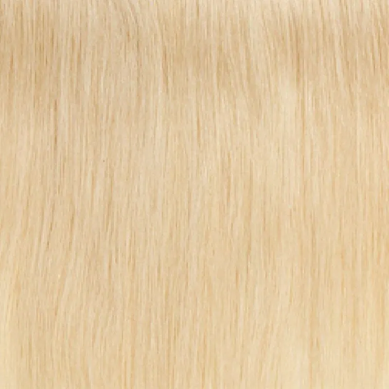 613# Blonde Double Weft Clip in Extension 10 pcs Blonde Color Peruvian Hair 120g 27#