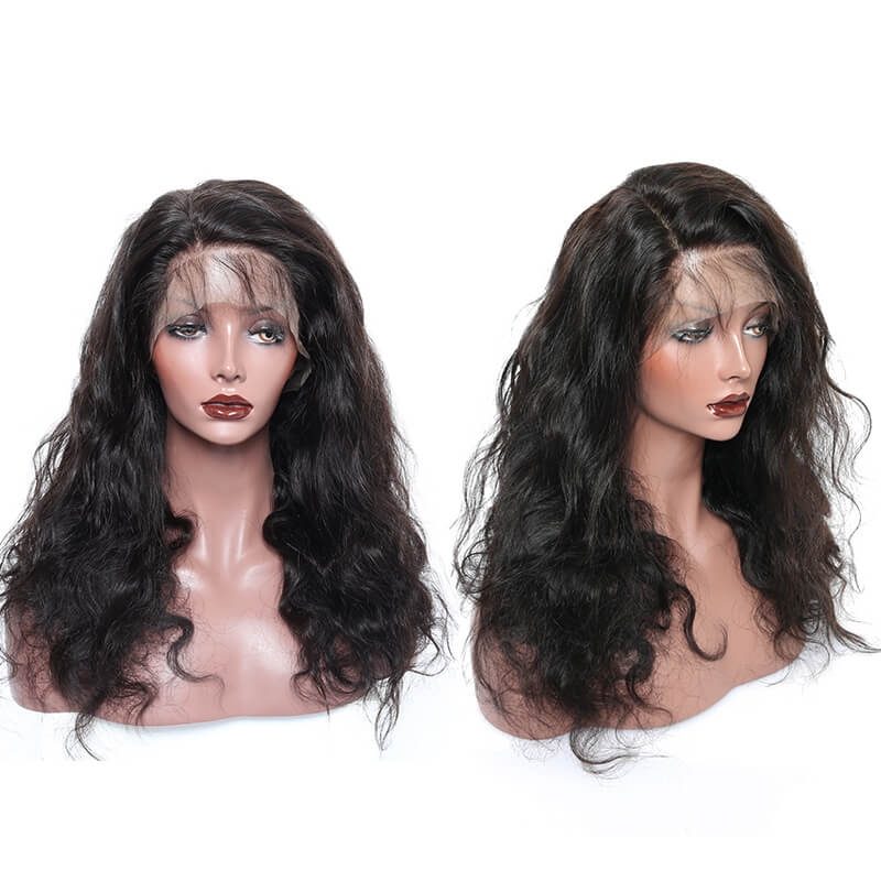 300% Density Wigs Pre-Plucked  Human Hair Wigs Natural Hair Line with Baby Hair Body Wave