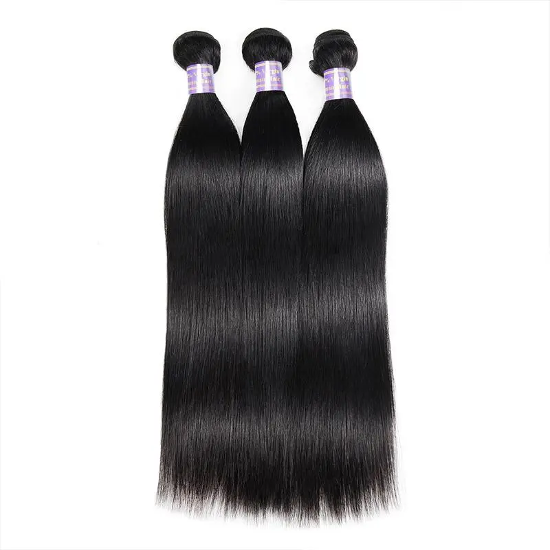 Eseewigs hair Indian Straight Hair 3 Bundles Virgin Human Hair Wefts